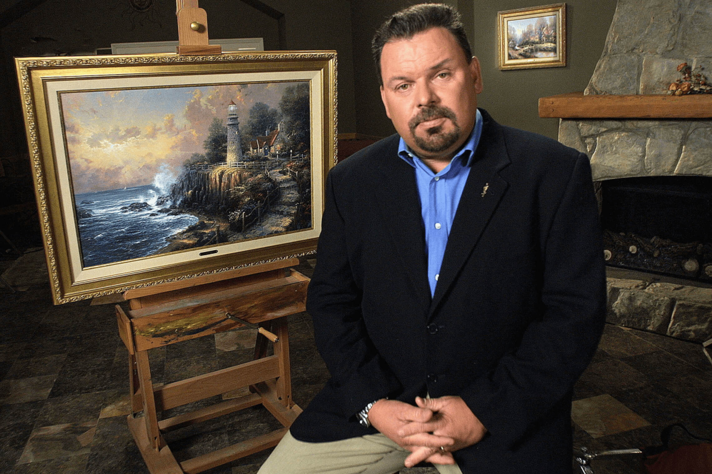 The Painter, The Wife, and The Girlfriend: Thomas Kinkade’s Messy Handwriting Puts Fortune in Jeopardy?